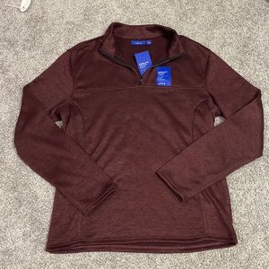 NWT Apt 9 fleece quarter zip